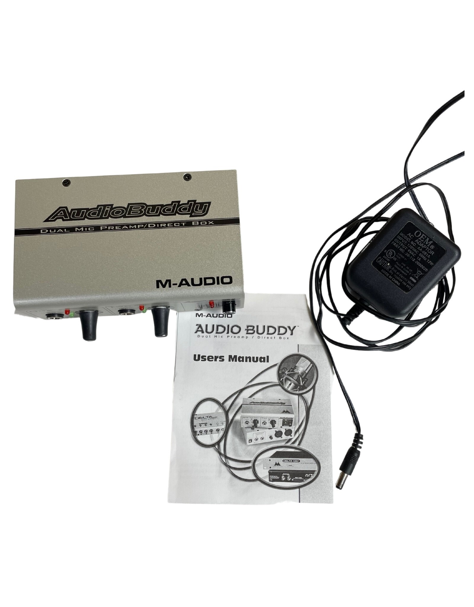 M Audio M Audio - Audio Buddy Microphone/Instrument Preamp (used)