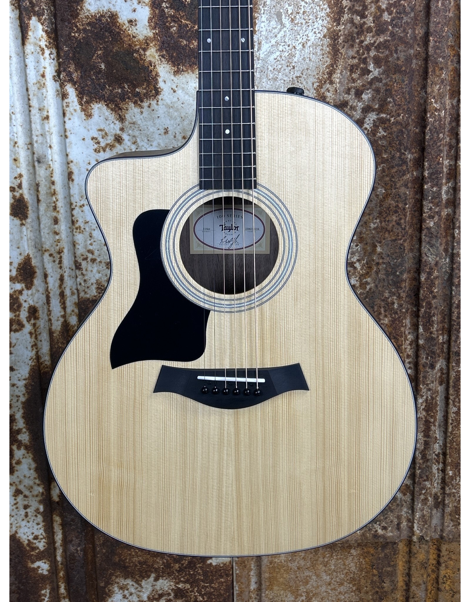 Taylor 114ce Grand Auditorium (Layered Walnut) - Backwoods Guitar