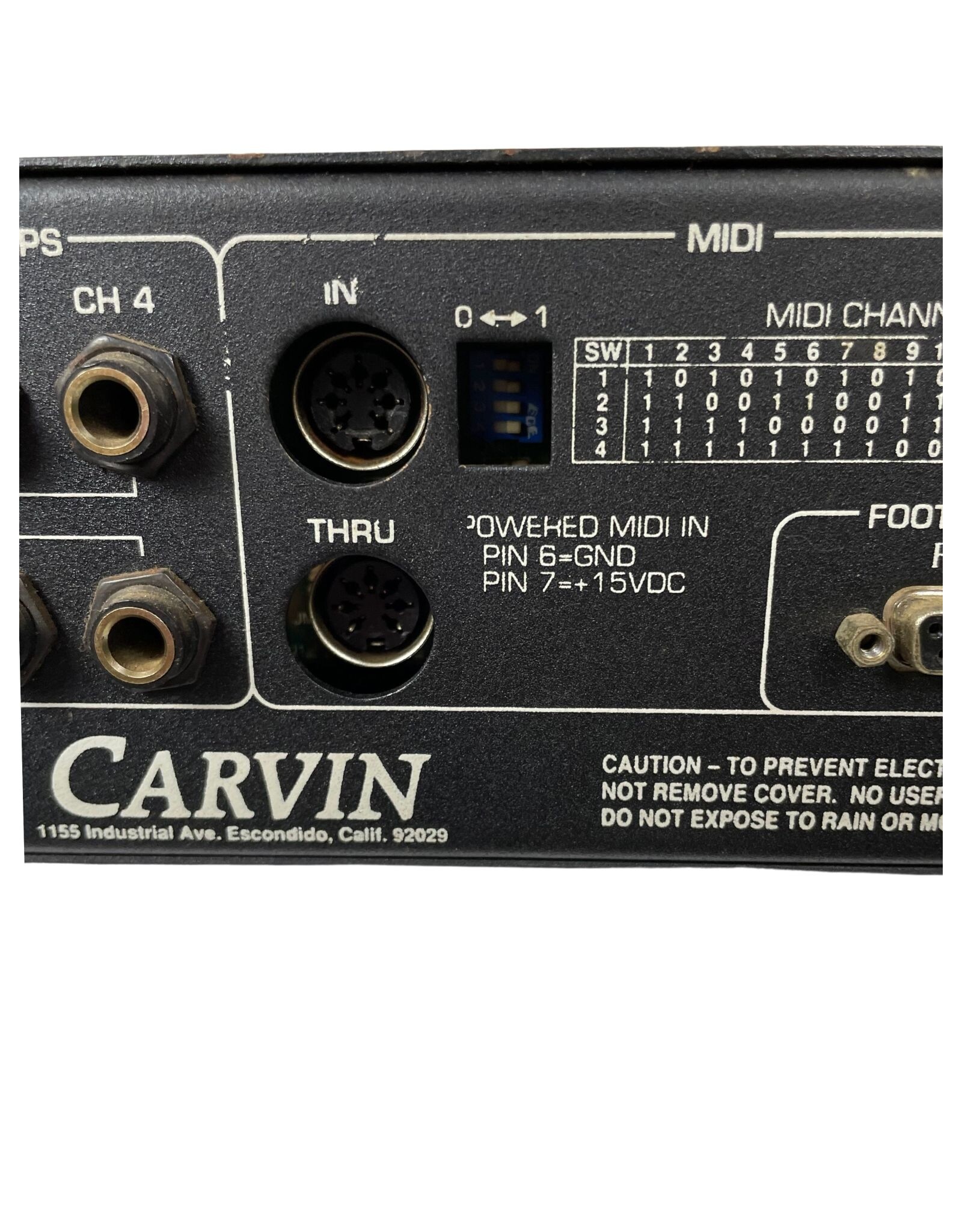Carvin Quad XAmp (used) Backwoods Guitar