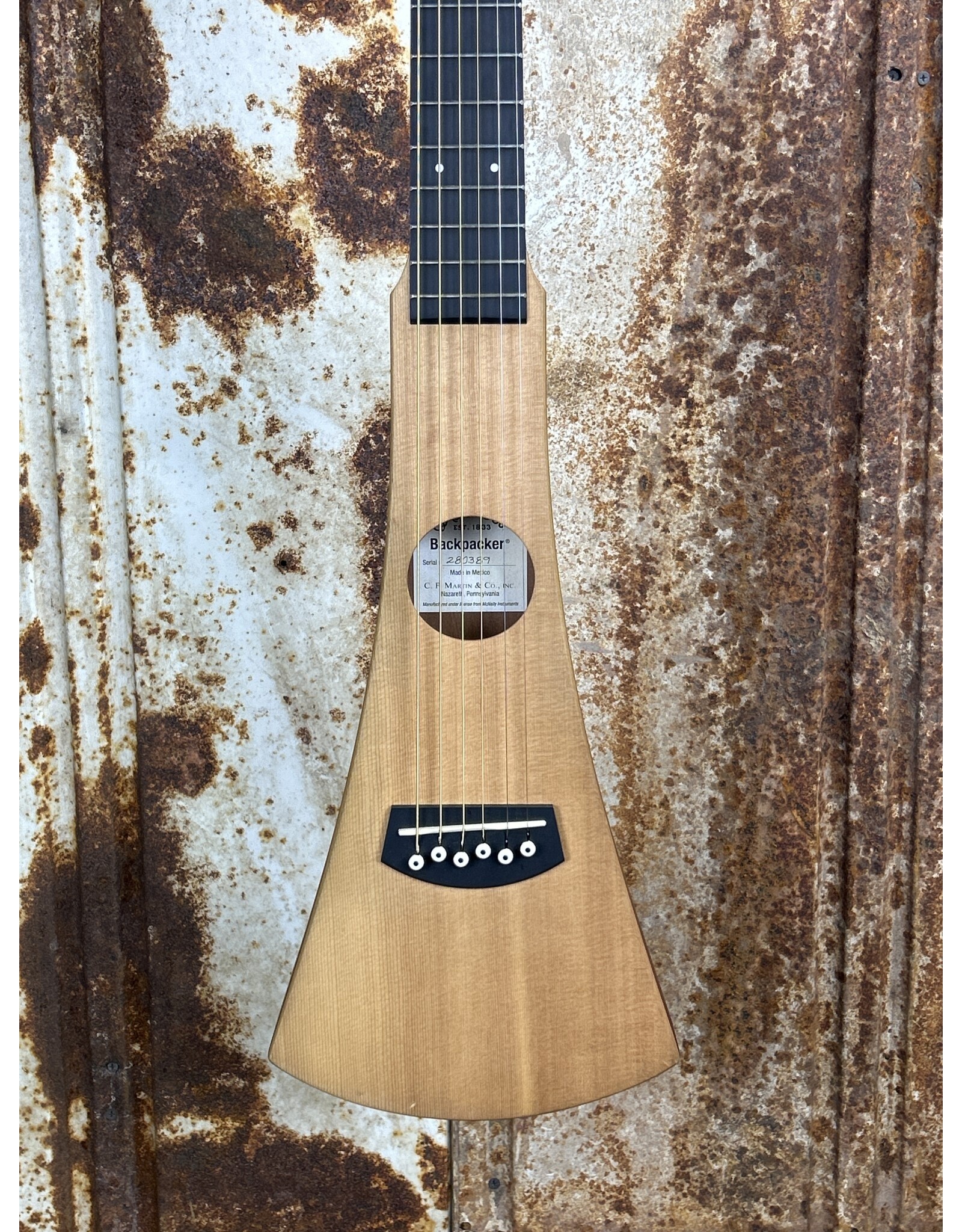 Martin Backpacker Steel String Natural (Used) Backwoods Guitar