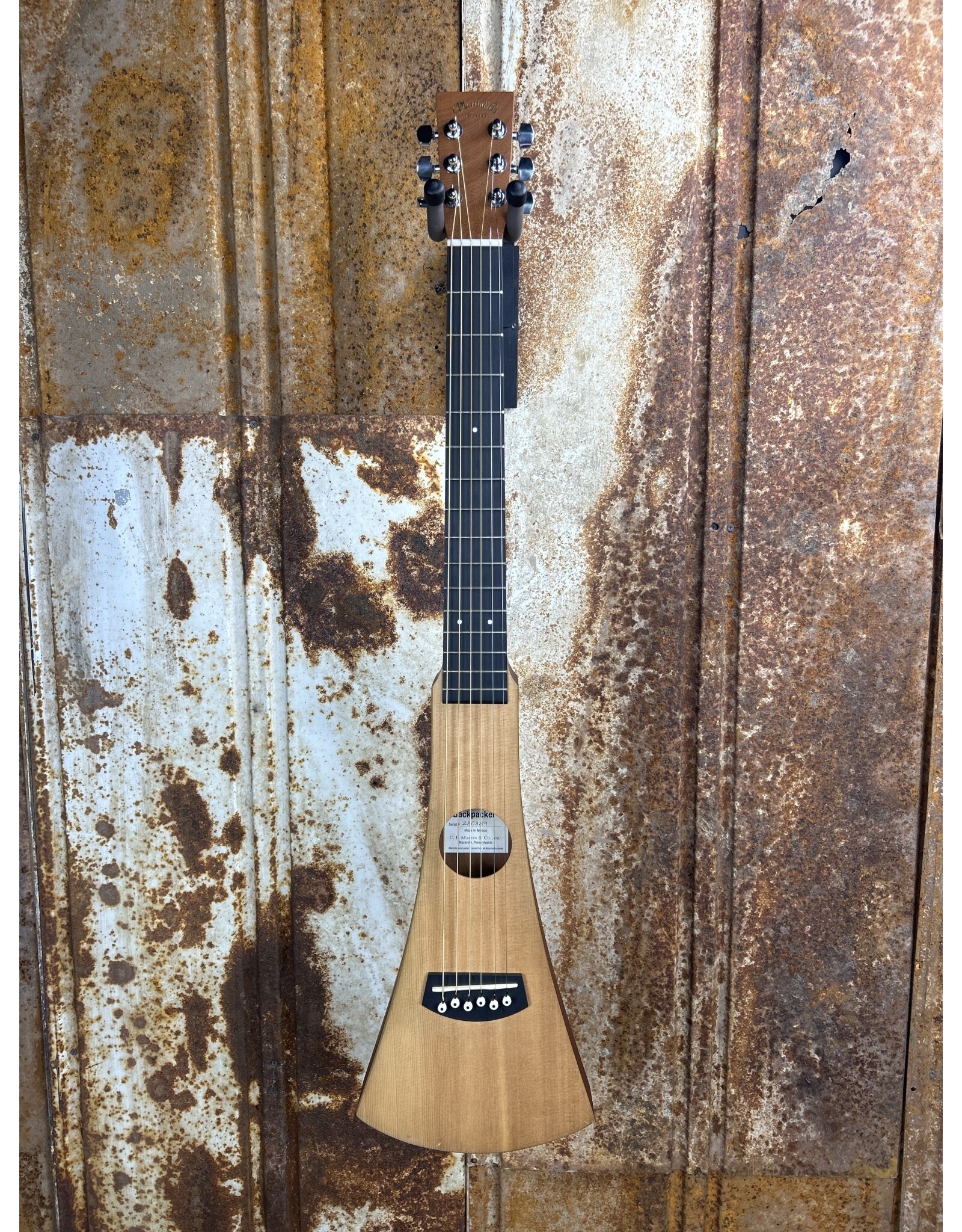 Martin Backpacker Steel String Natural (Used) Backwoods Guitar