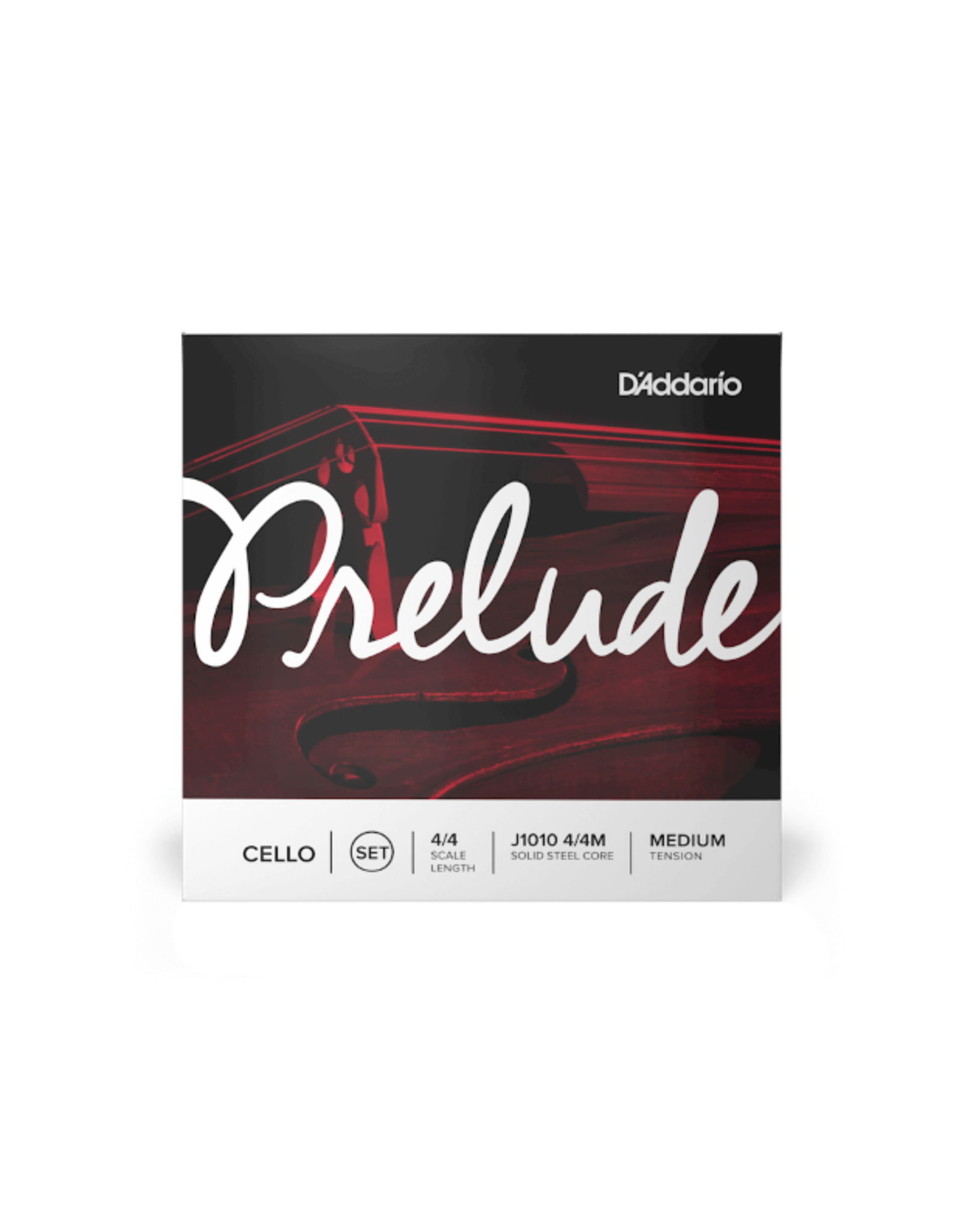 Prelude Cello String Set, 4/4 Scale, Medium Tension Backwoods Guitar