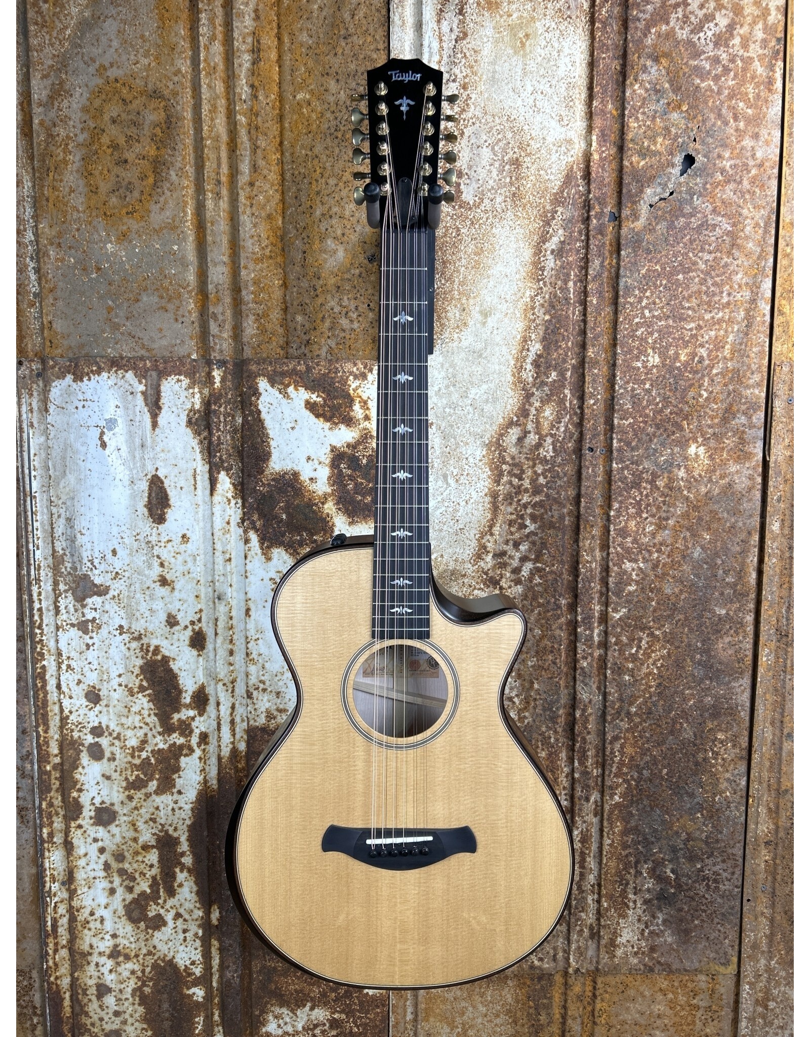Taylor Guitars Taylor Builder's Edition 652ce Grand Concert 12-String Maple Acoustic-Electric