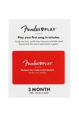 Fender Fender Play - 3 Month Prepaid Card