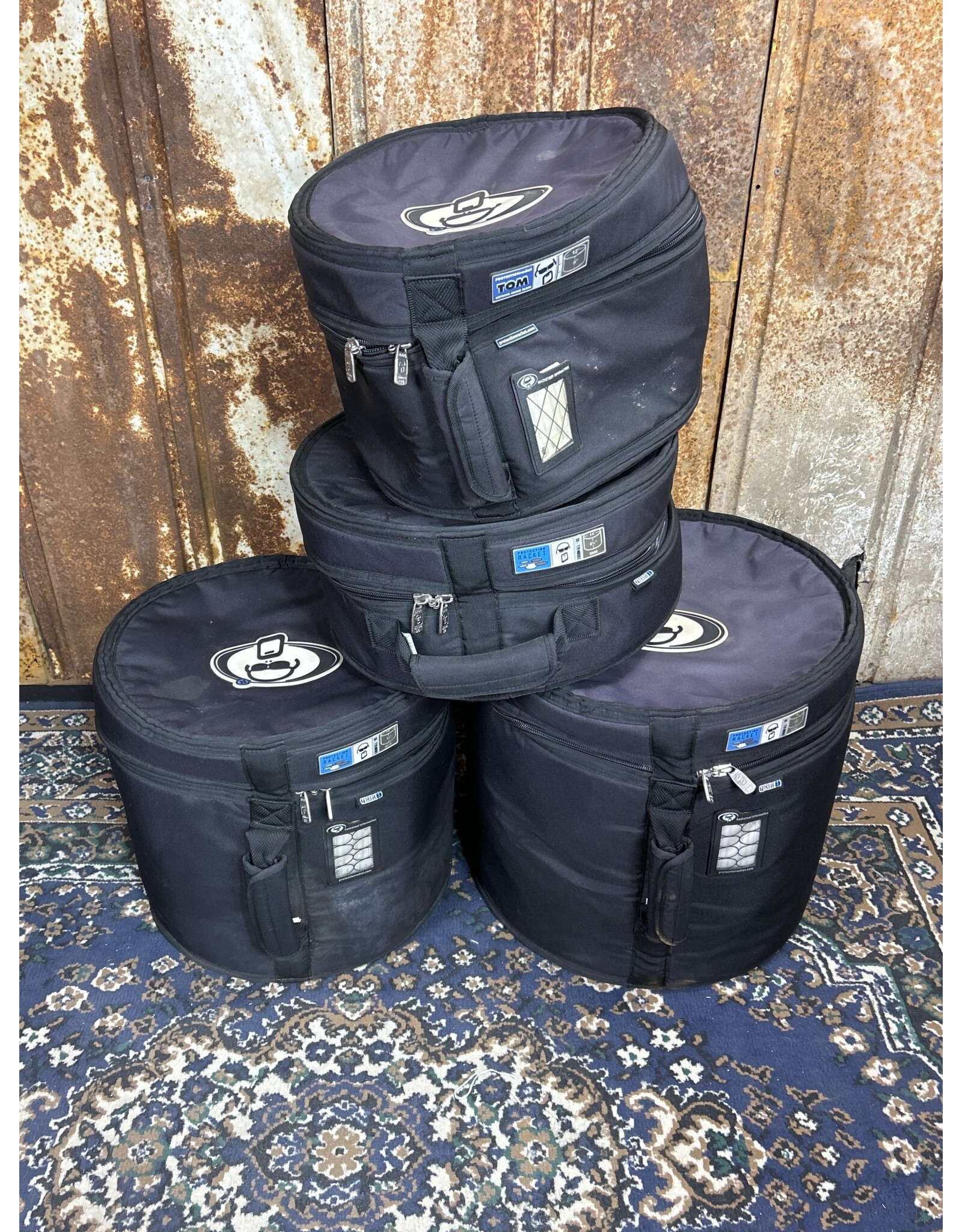 Protection Racket Drum Bags 5pc (used) Backwoods Guitar