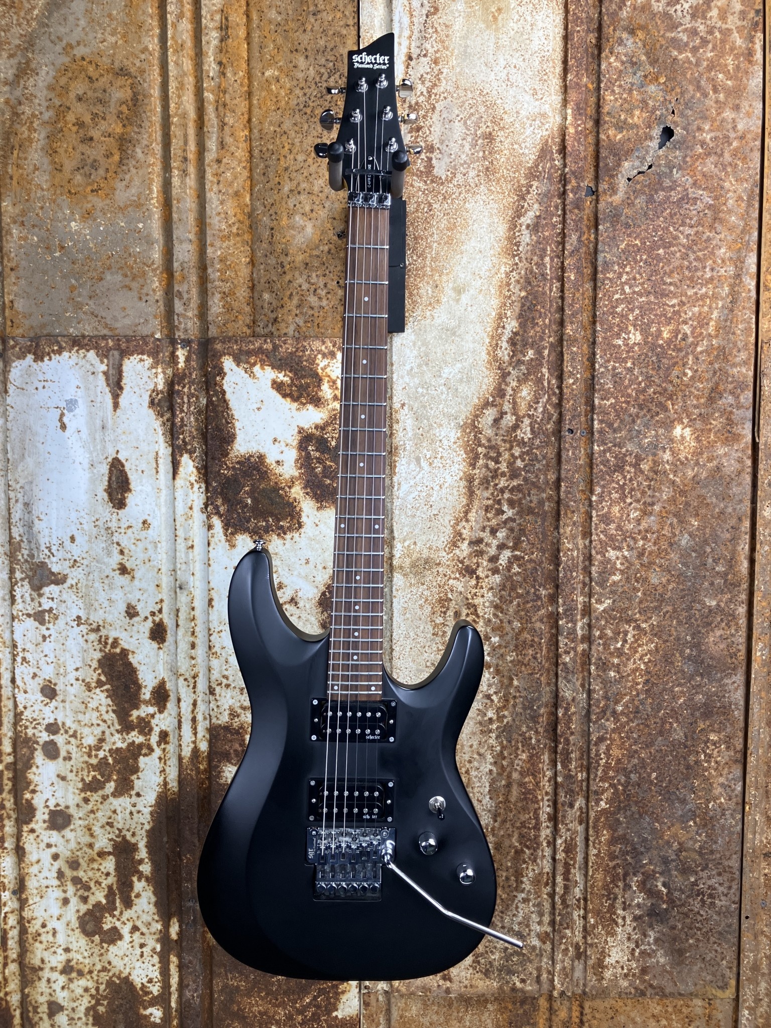 Schecter Diamond Series C-6 FR Black (Used)