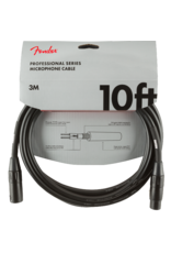 Fender Fender Professional Series Microphone Cable, 10', Black