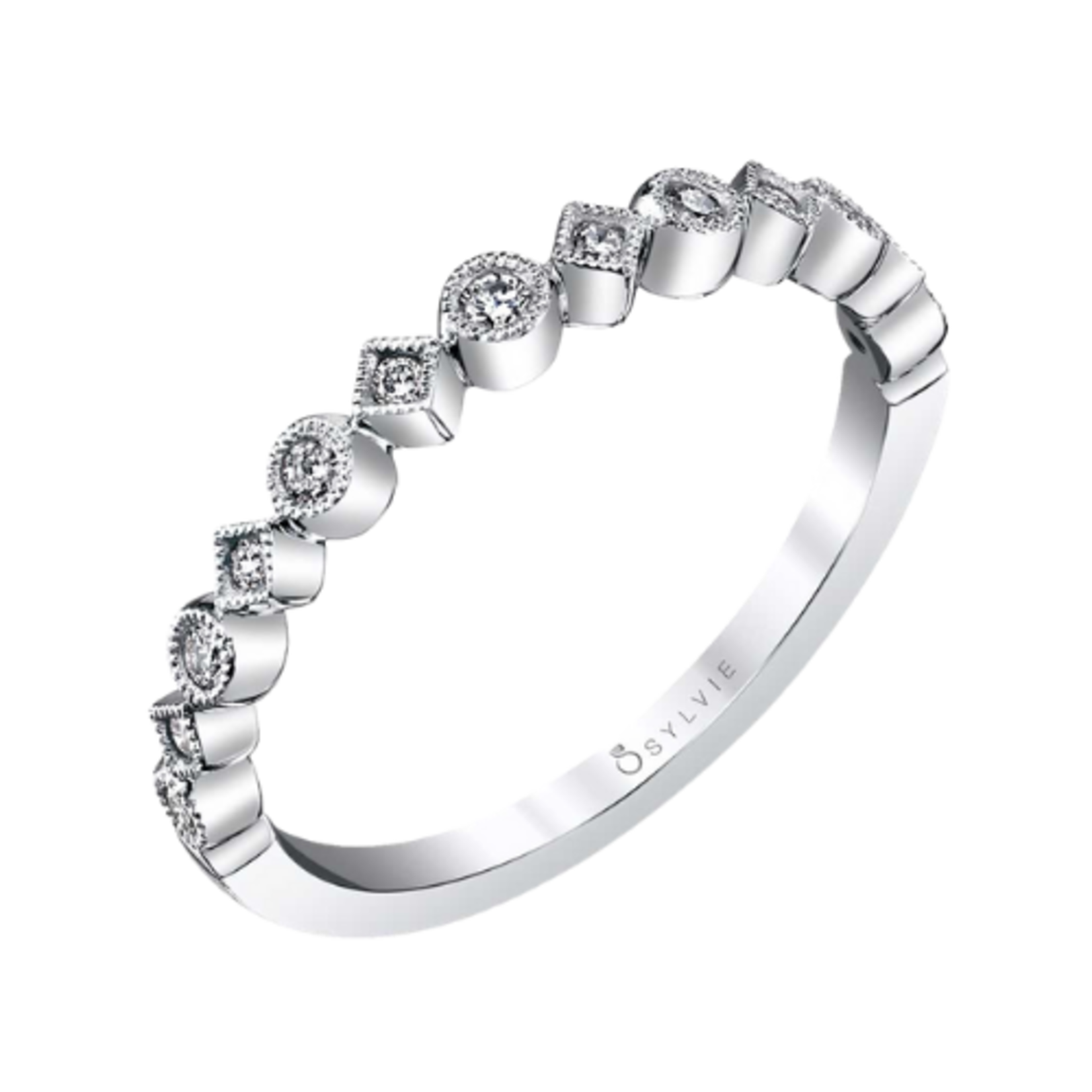 14k White Gold Diamond Ring