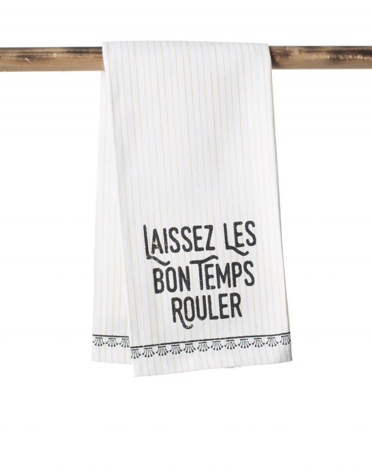 Laissez Les Bon Temps Rouler Kitchen Towel