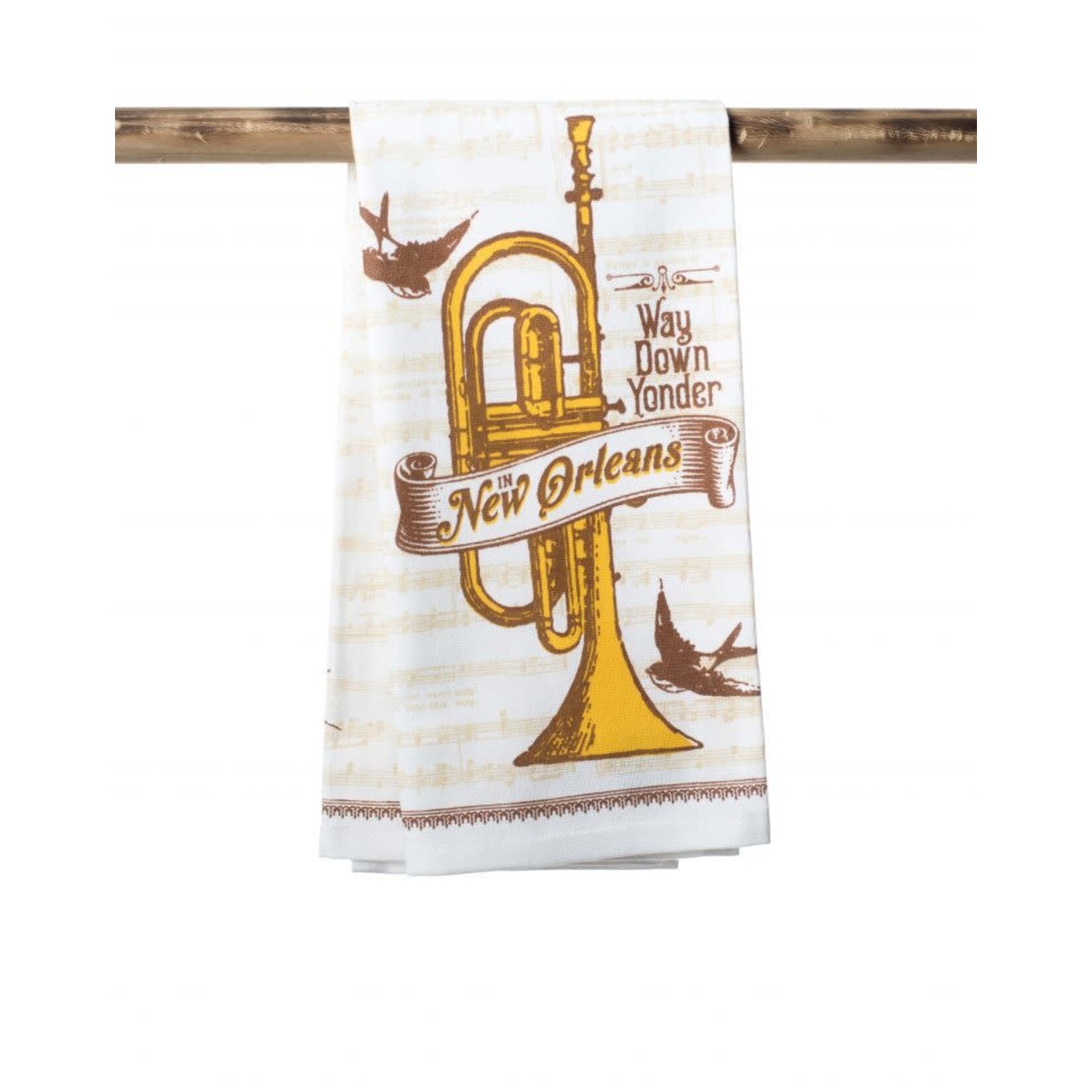 Way Down Yonder New Orleans Kitchen Towel