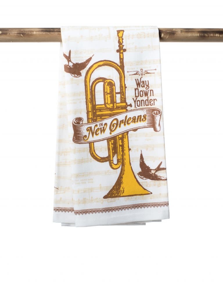 Way Down Yonder New Orleans Kitchen Towel