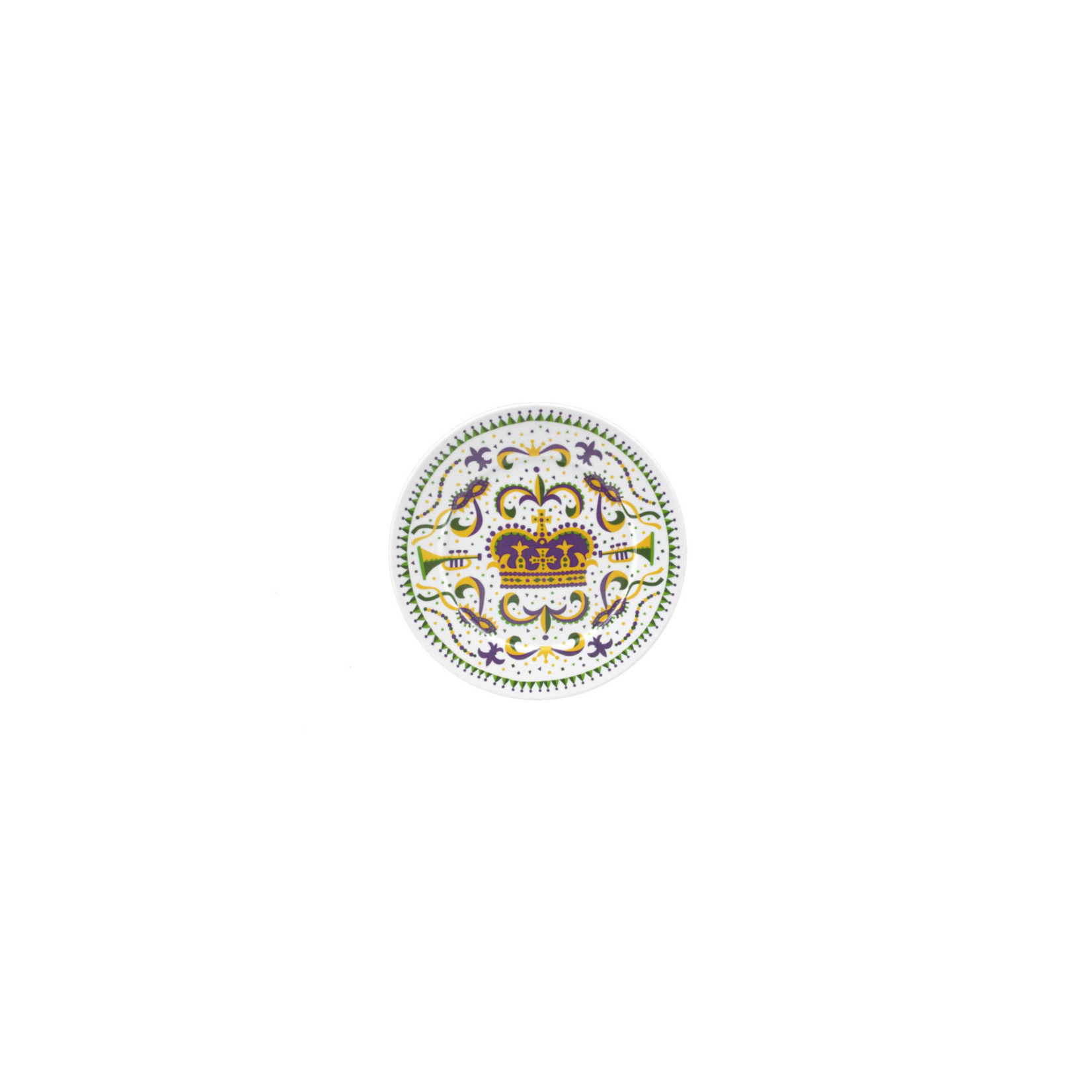Mardi Gras Plate