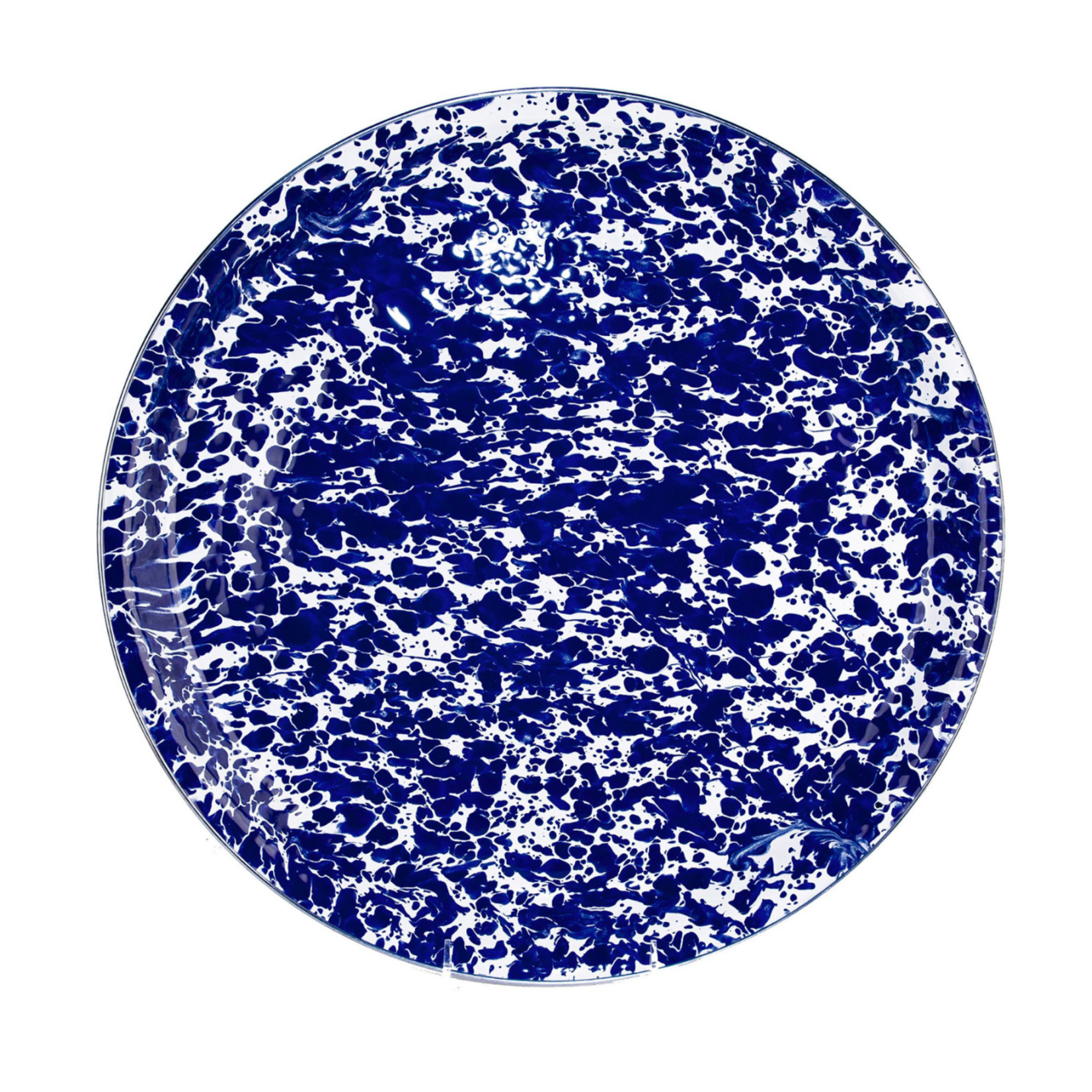 Large Cobalt Swirl Tray