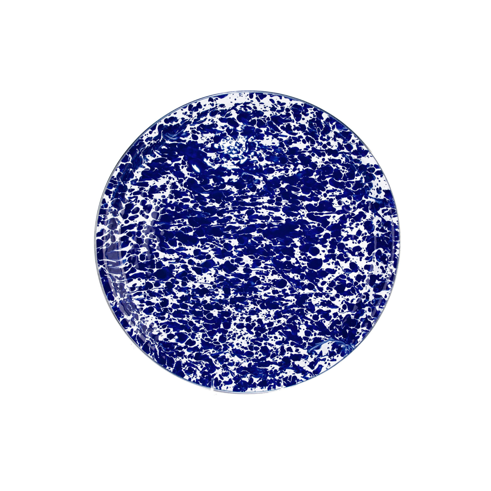 Large Cobalt Swirl Tray