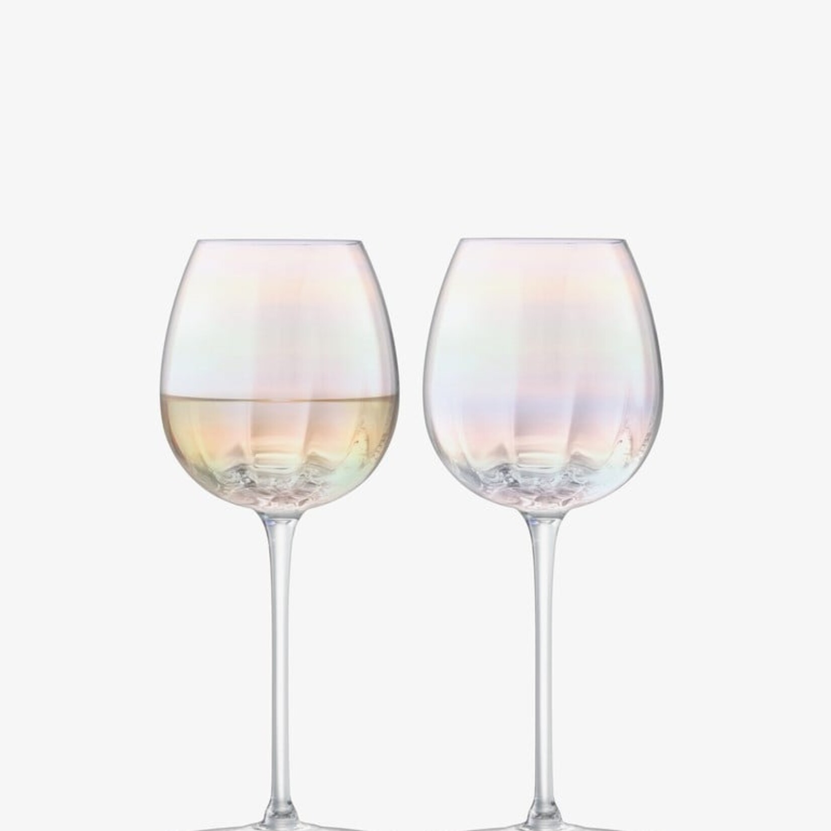 Pearl White Wine Glass