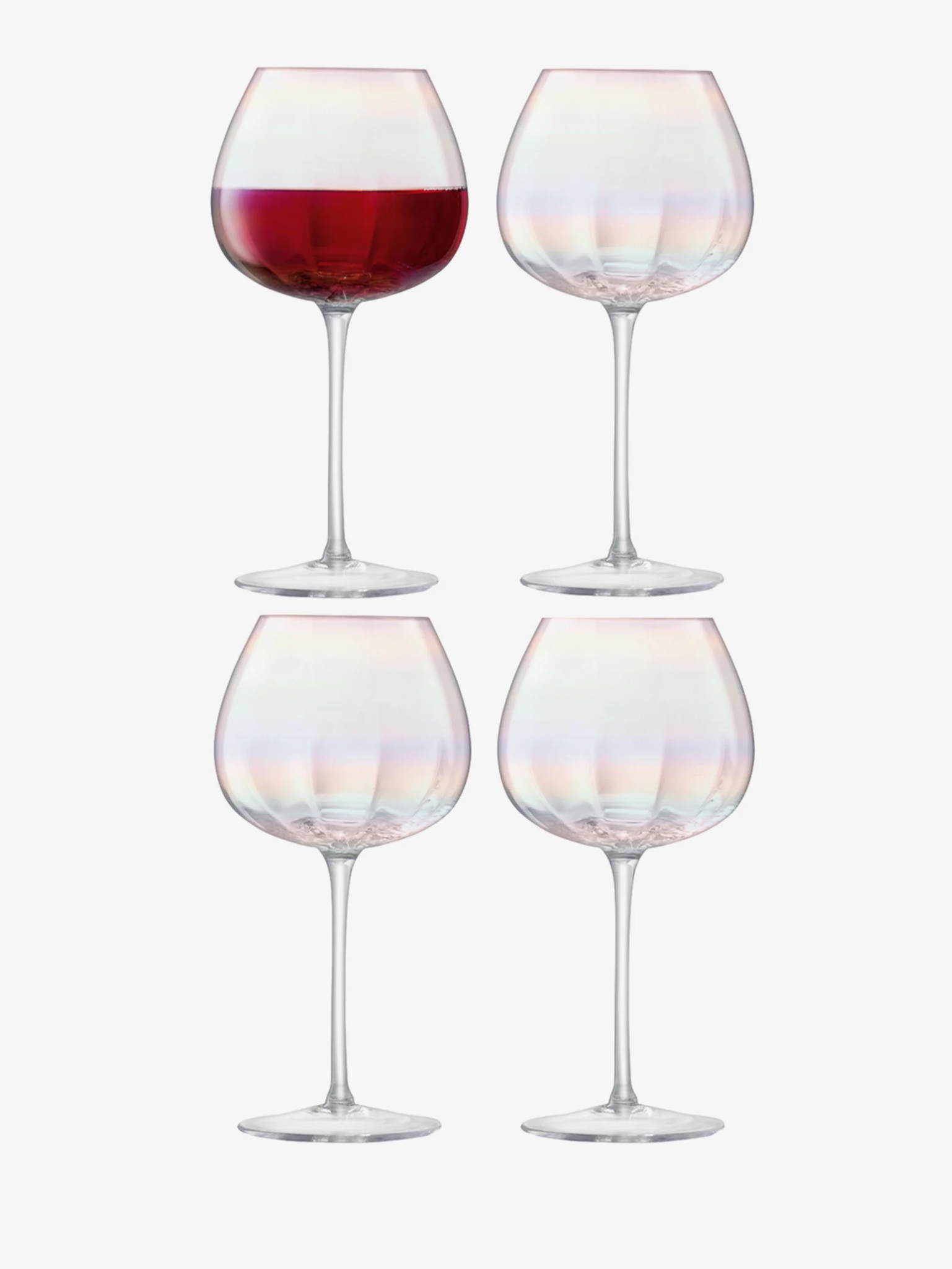 Pearl Red Wine glass