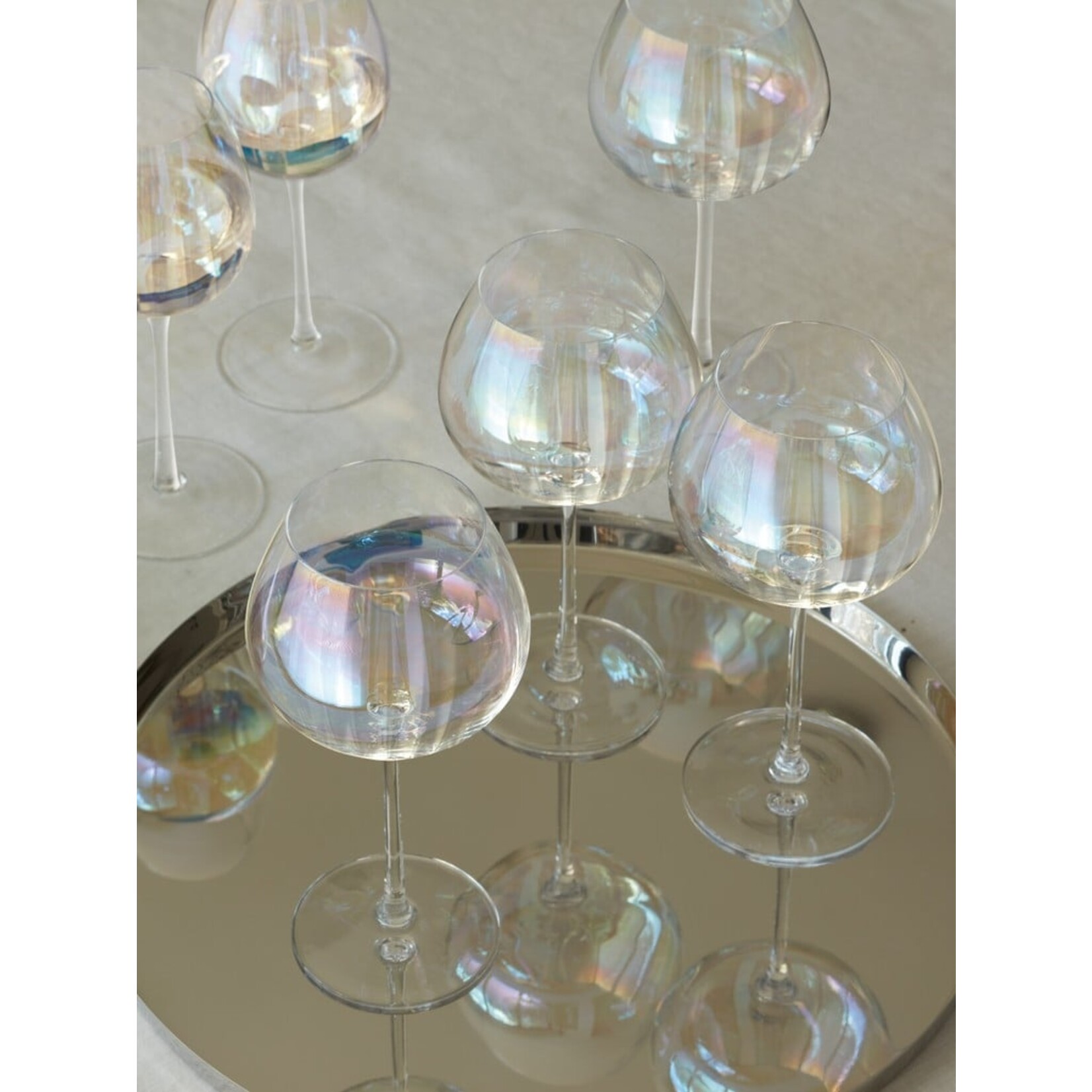 Pearl Red Wine glass