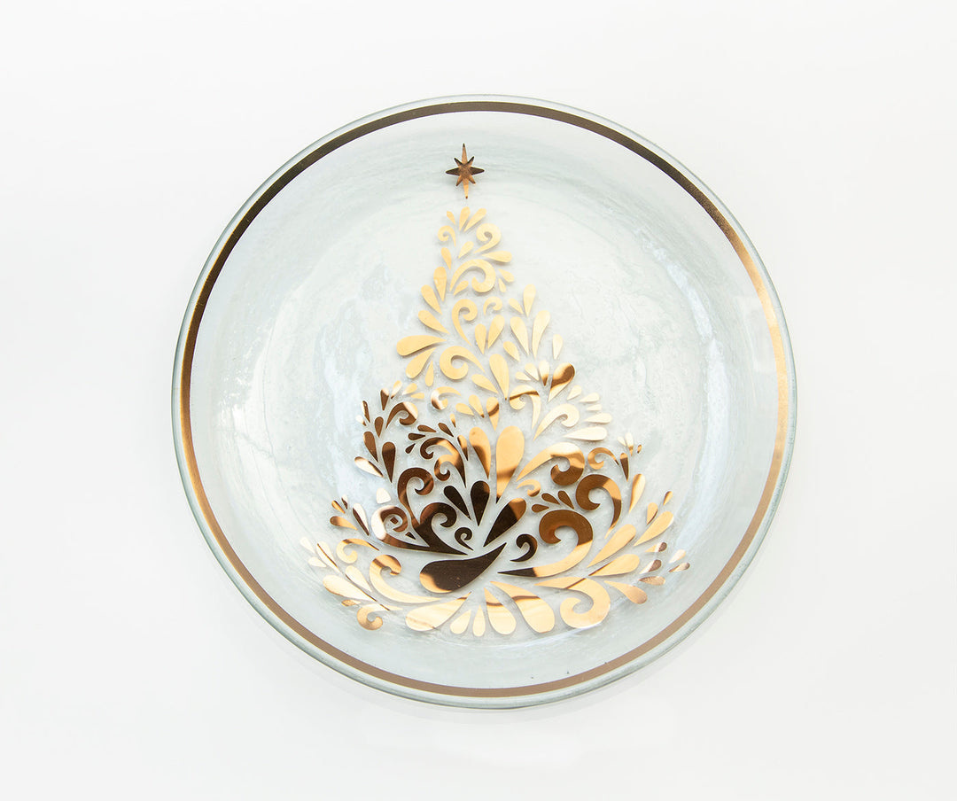 Christmas Tree Plate