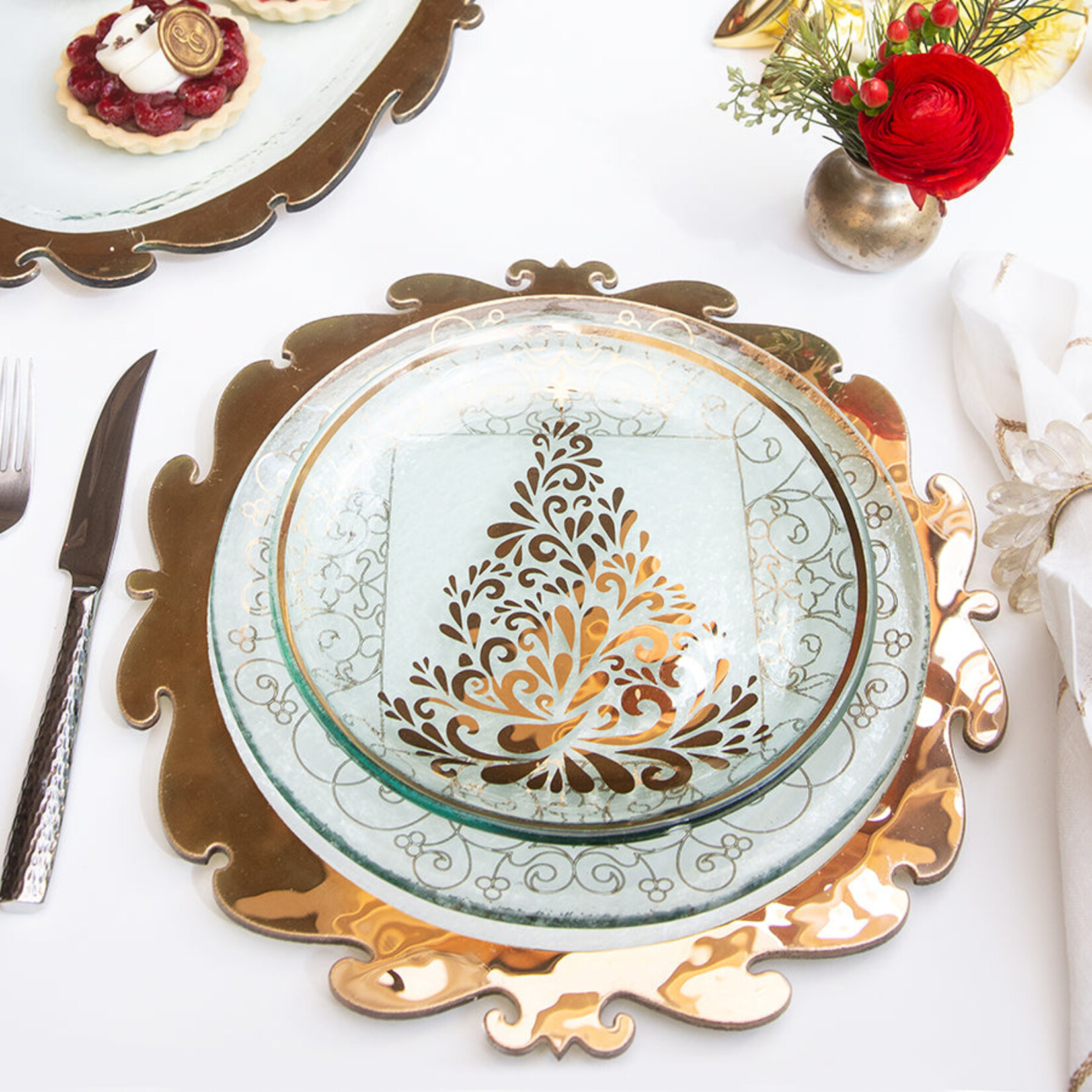Christmas Tree Plate