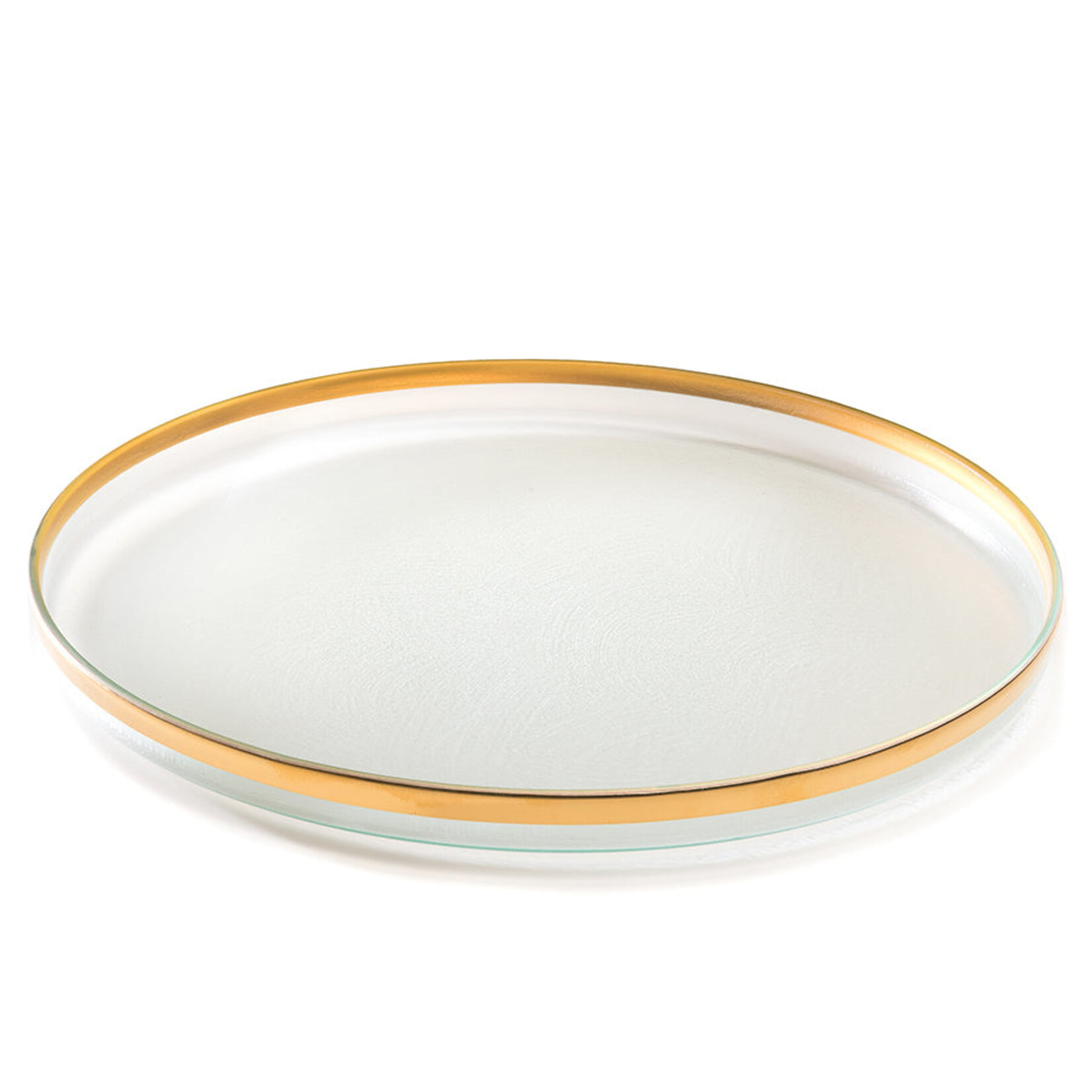 Gold Mod Round Platter