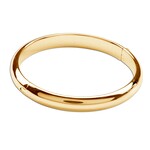 14K Gold Plated Bangle Bracelet - 0 to 12 Months