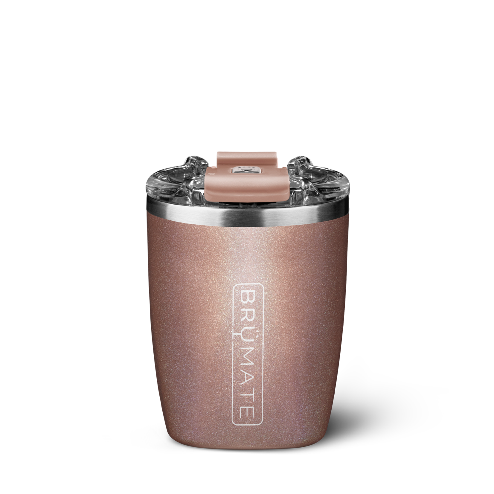Rocks Tumbler - Glitter Rose Gold