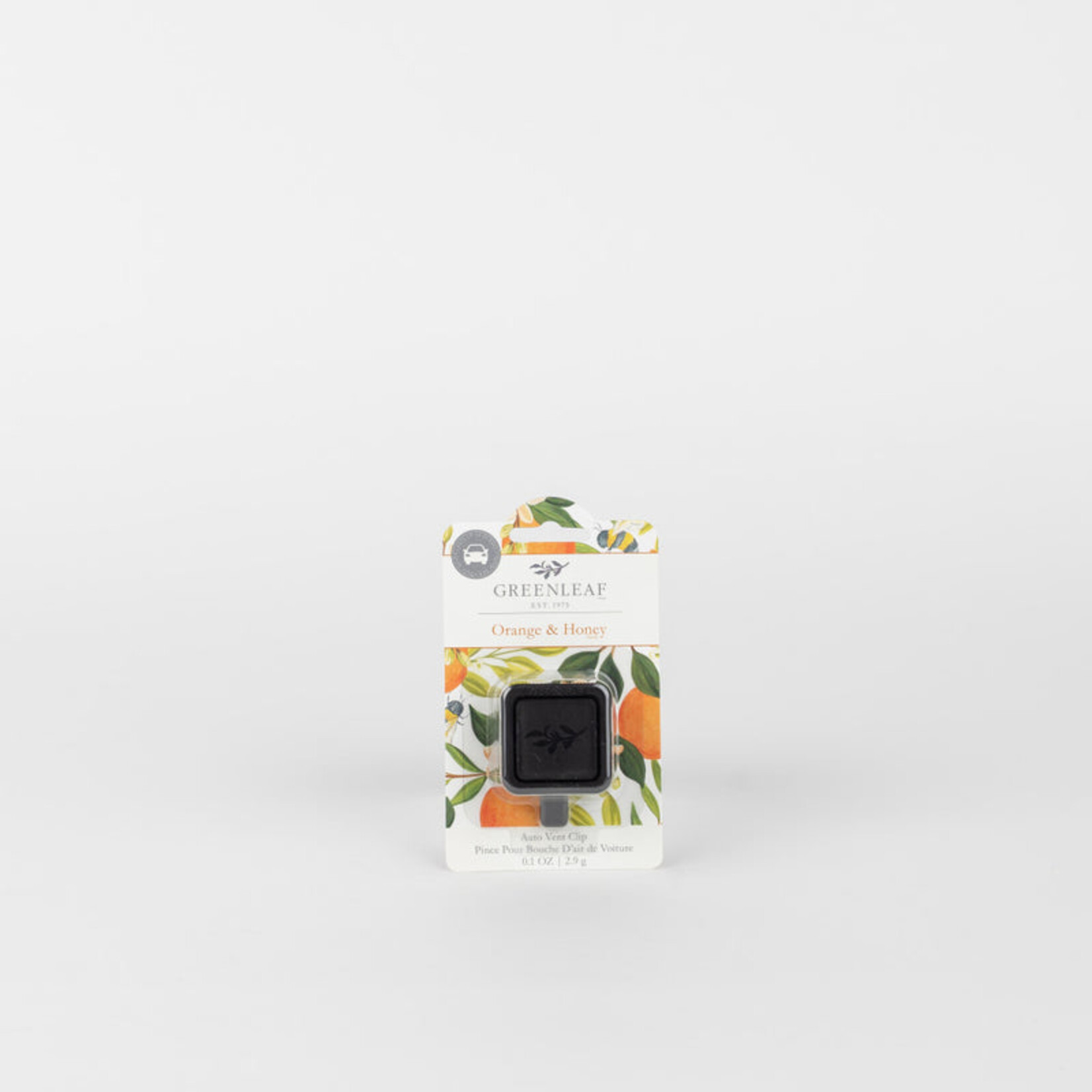 Auto Vent Clip - Orange & Honey