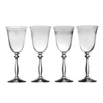 Amelia White Wine Glasses - Set of 4