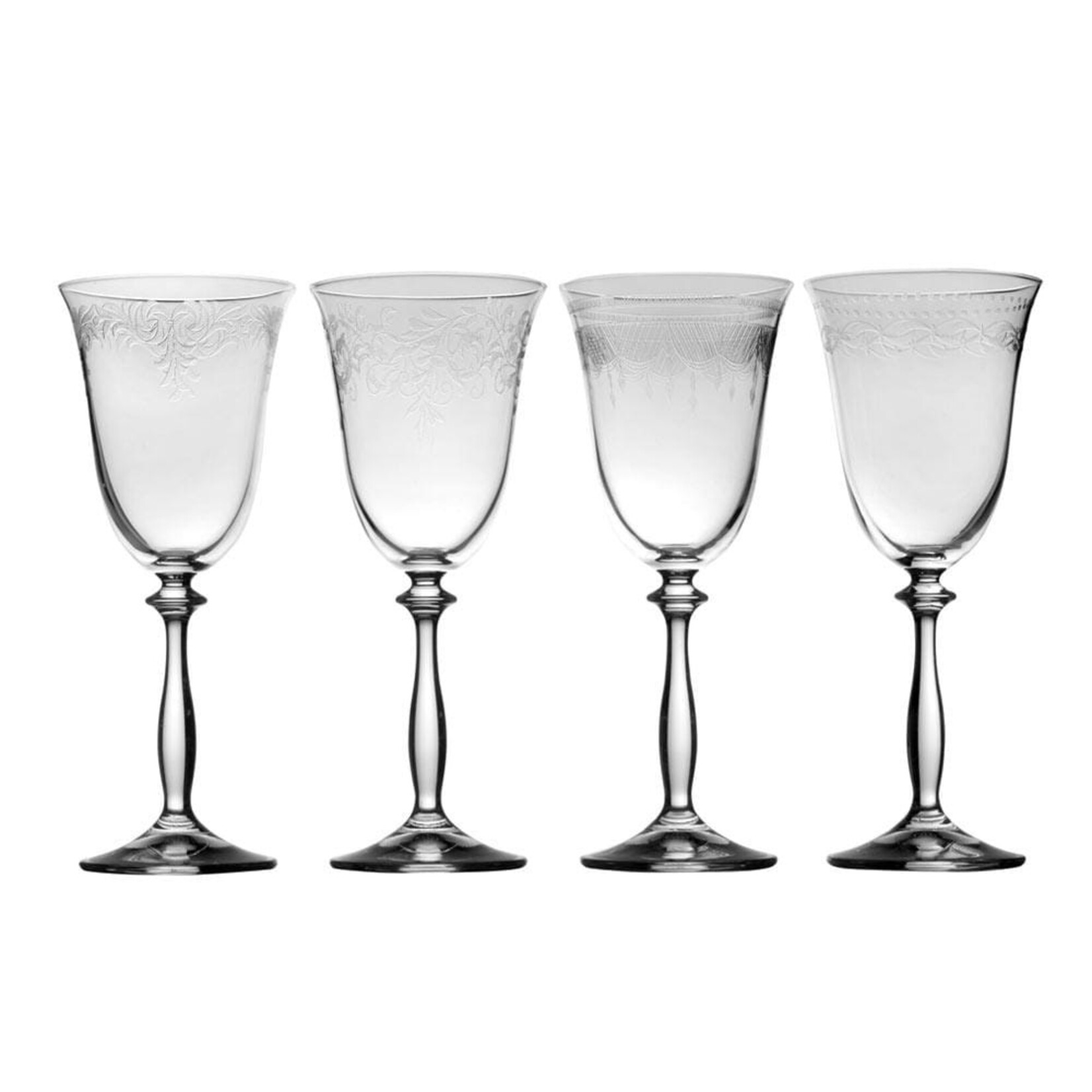 Amelia White Wine Glasses - Set of 4