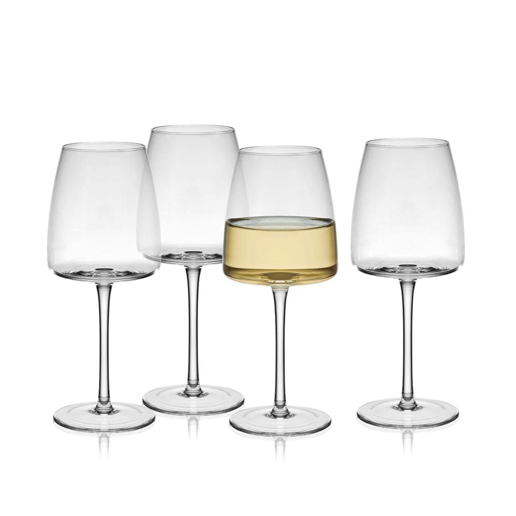 Cora White Wine Glasses - Set of 4
