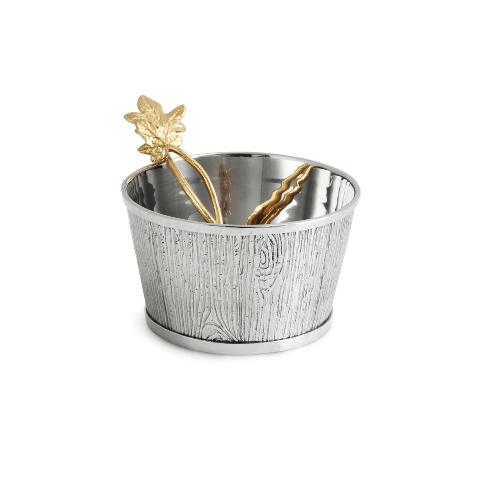 Michael Aram Ivy & Oak Nut Dish with Spoon