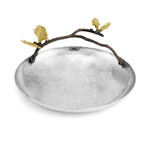Butterfly Gingko Round Plate