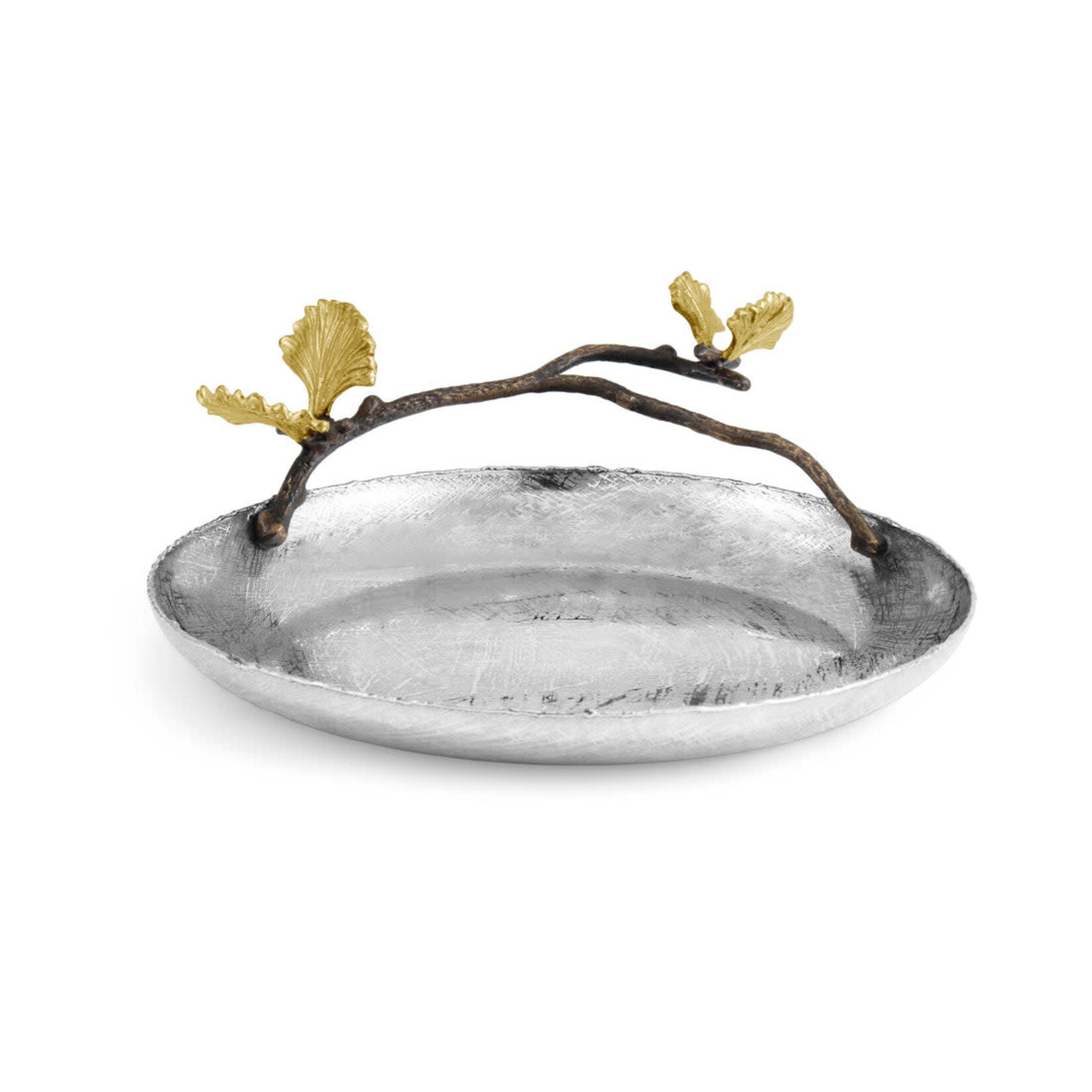 Butterfly Gingko Round Plate