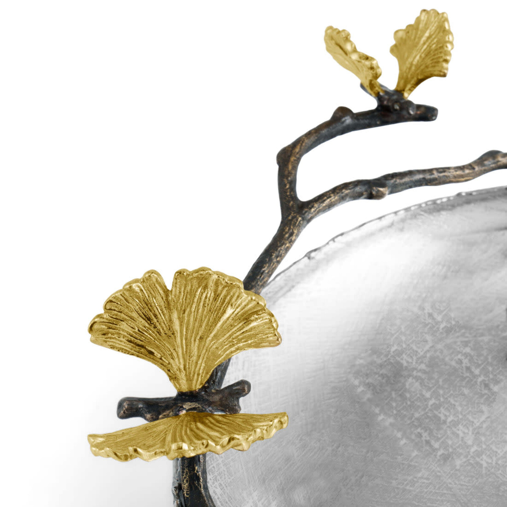 Butterfly Gingko Round Plate
