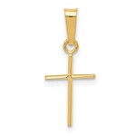 Quality Gold Inc. 14k Yellow Gold Polished Cross Pendant