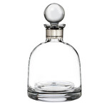 Elegance Decanter Short - Platinum Band