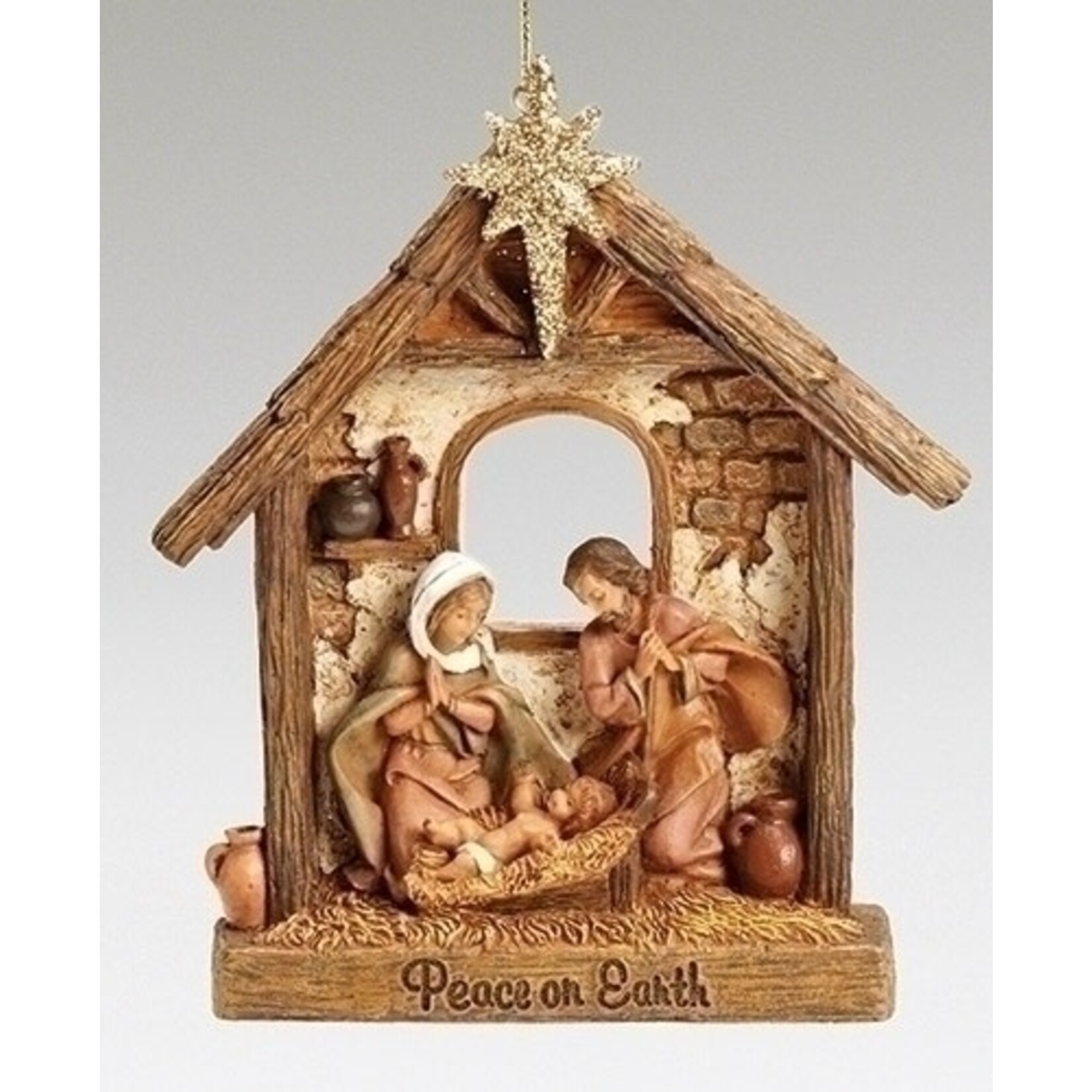 4.5"Holy Family Ornament