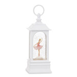 9.25" Dancing Ballerina Animated Musical Lighted Water Lantern