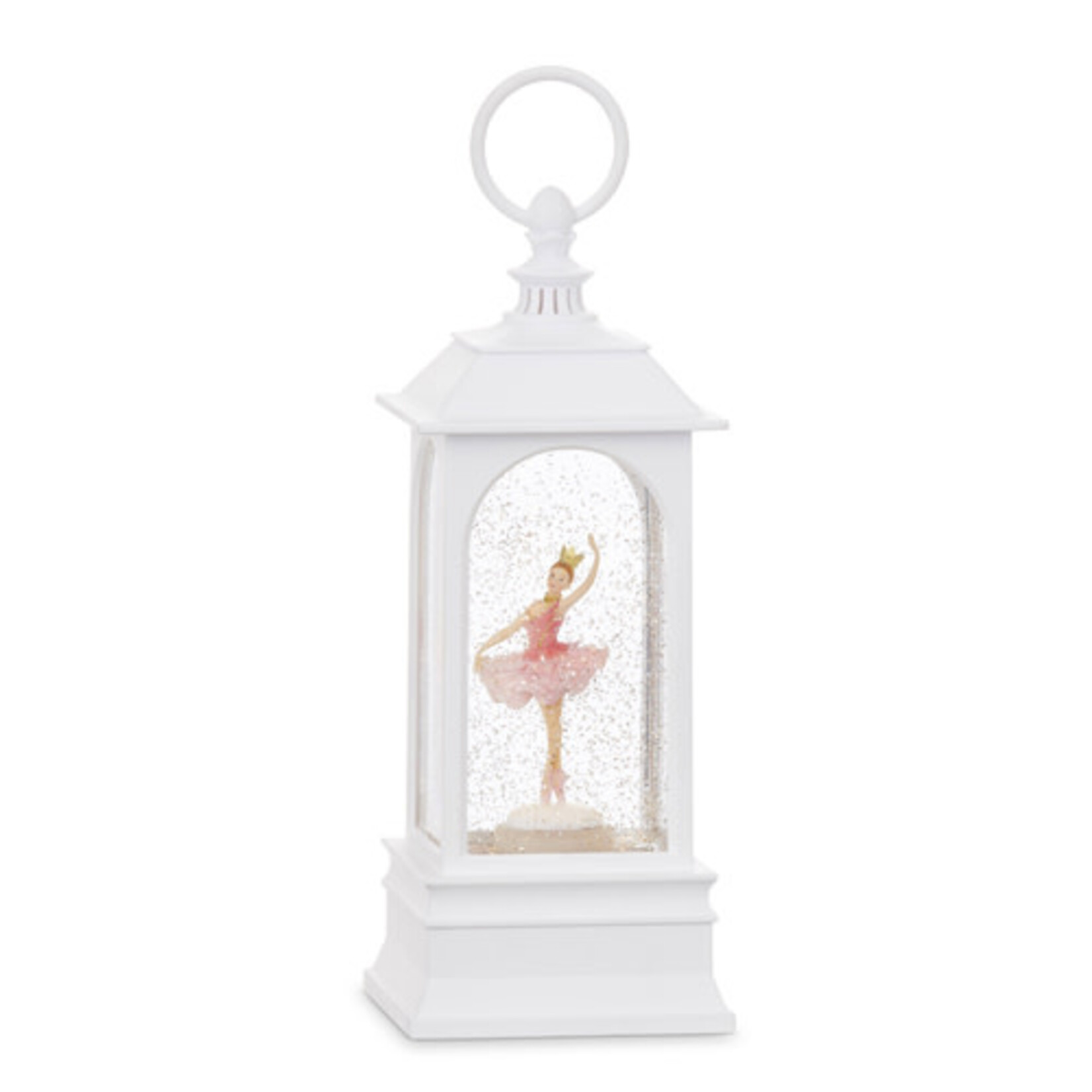 9.25" Dancing Ballerina Animated Musical Lighted Water Lantern