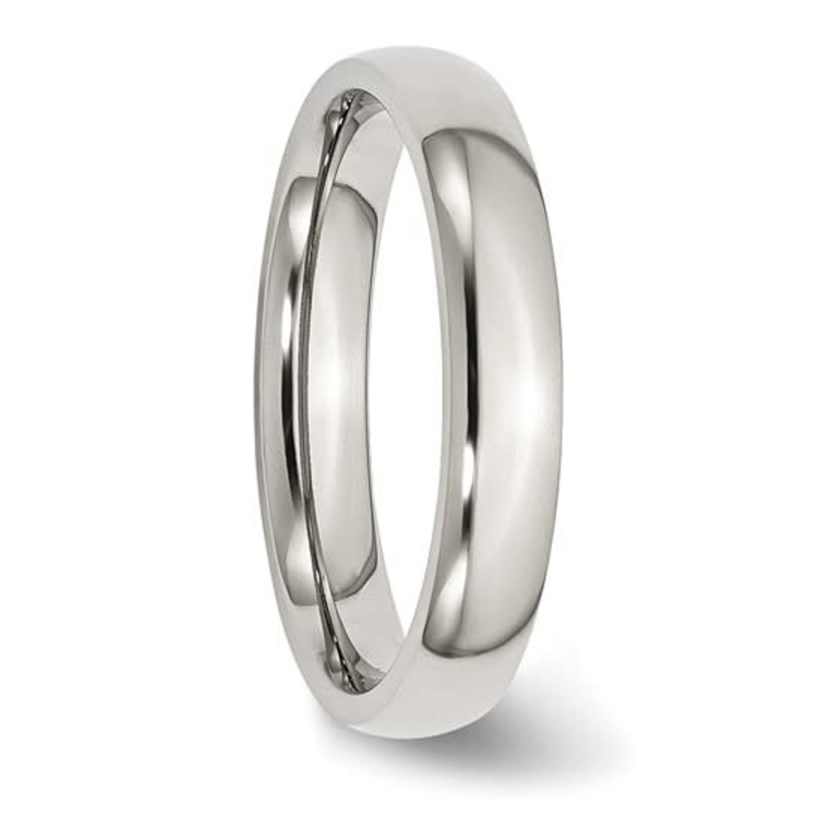 Quality Gold Inc. Stainless Steel 4mm Polished Band - Size 11