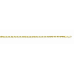 10K Yellow Gold 4.0mm Diamond Cut Rope