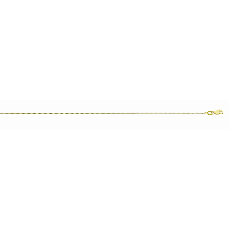10K Yellow Gold 0.64mm Box Chain 16''