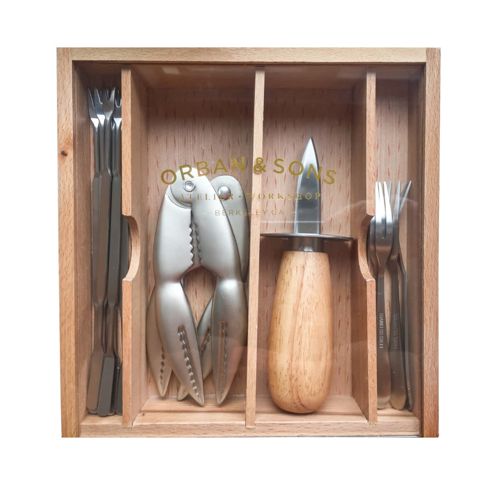 Orban & Sons Seafood Set with Cracker 12pc set