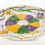 King Cake Platter