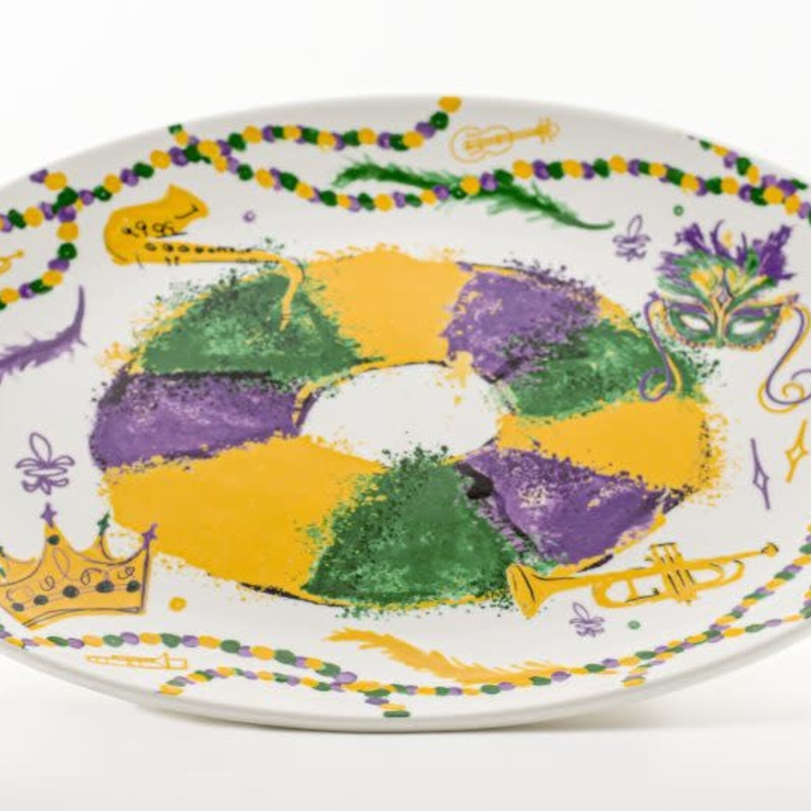 King Cake Platter
