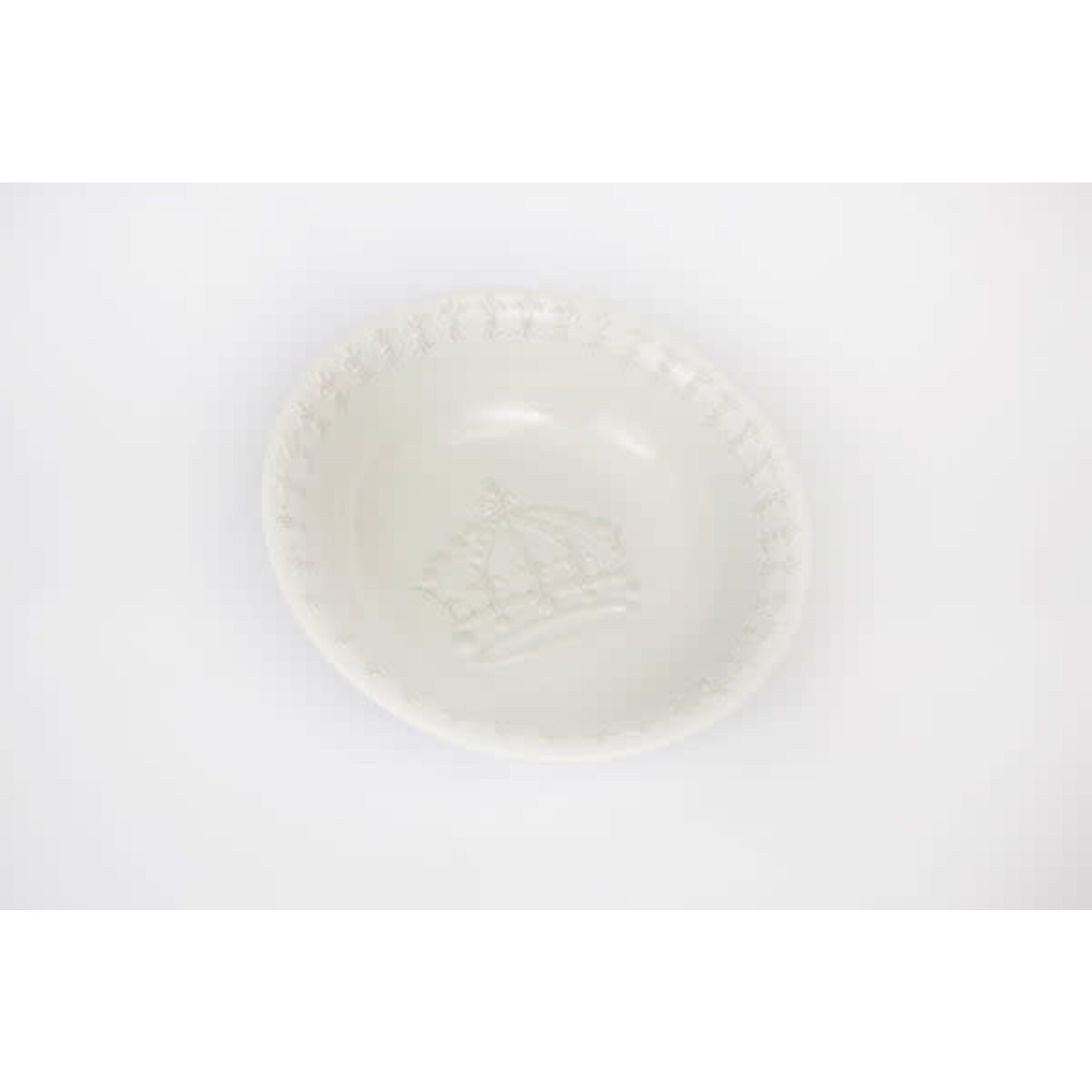 Large Serving Bowl Crown