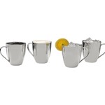 Stainless Double Wall Coffee Mugs - Set of 2