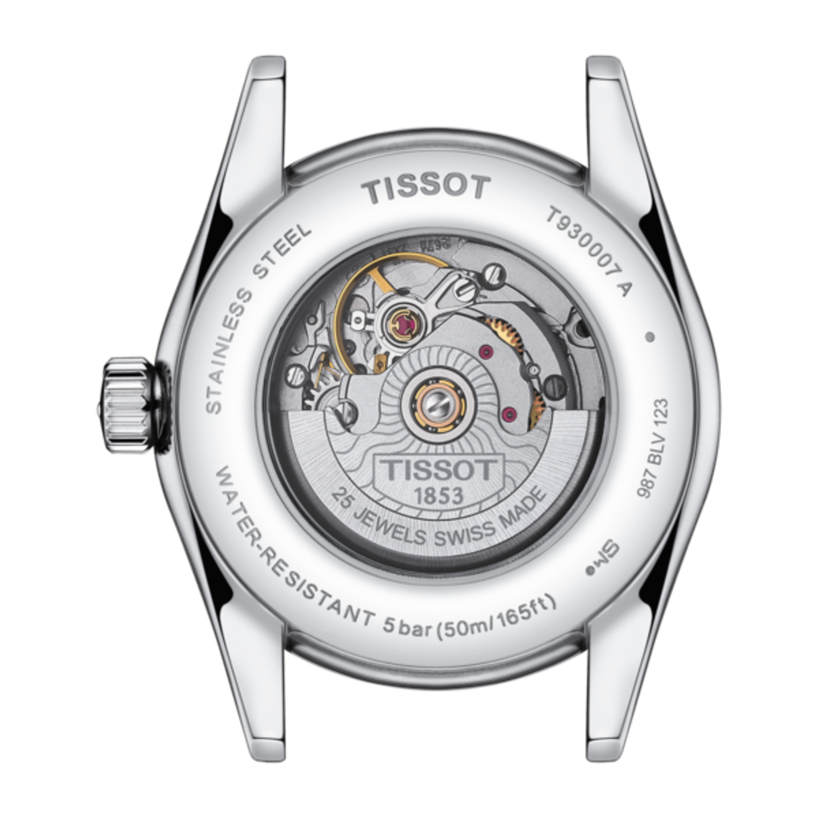 Tissot T-My Lady Automatic 18k Gold Bezel T930.007.41.116.00