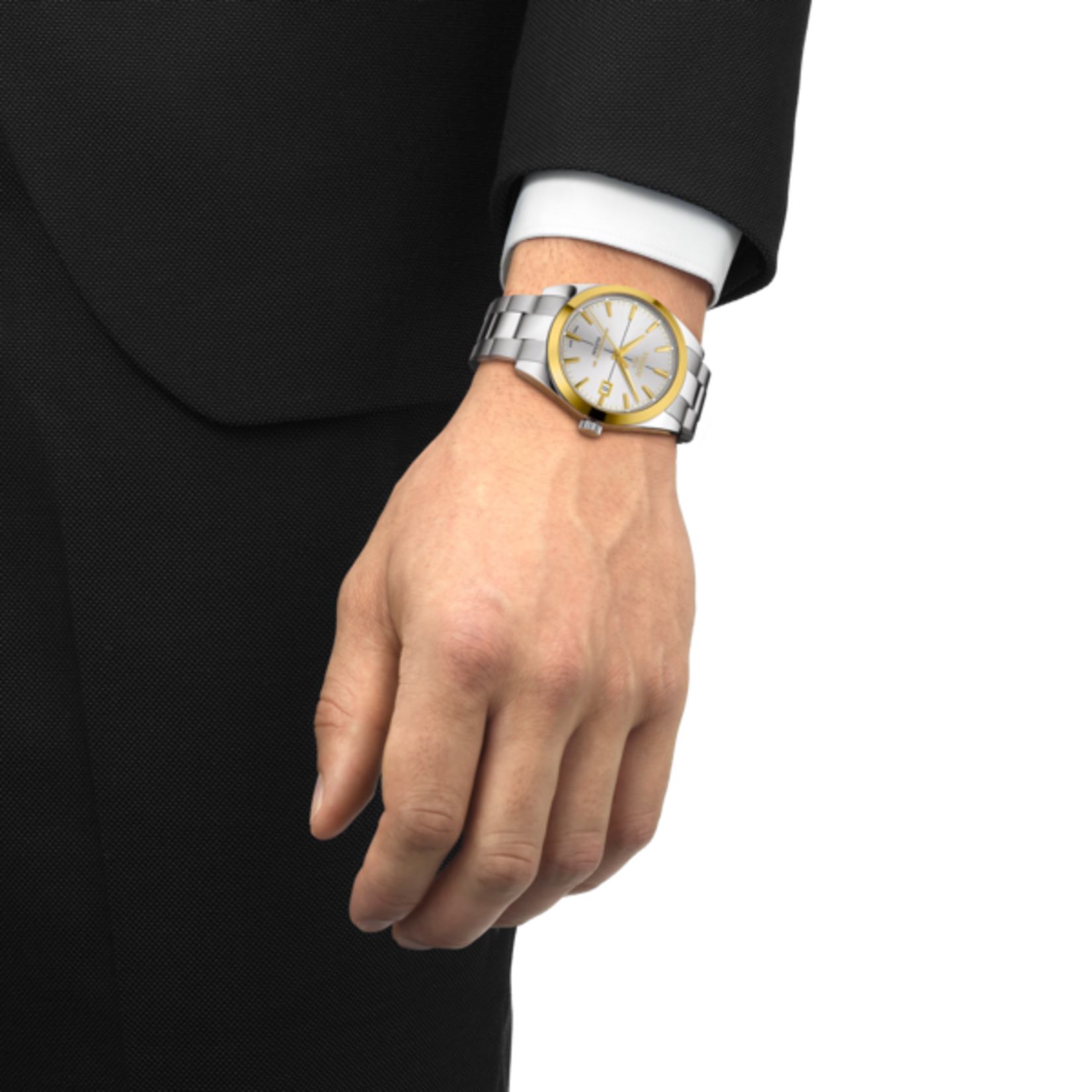 Tissot Gentleman Powermatic 80 Silicium Solid 18K Gold Bezel T927.407.41.031.01