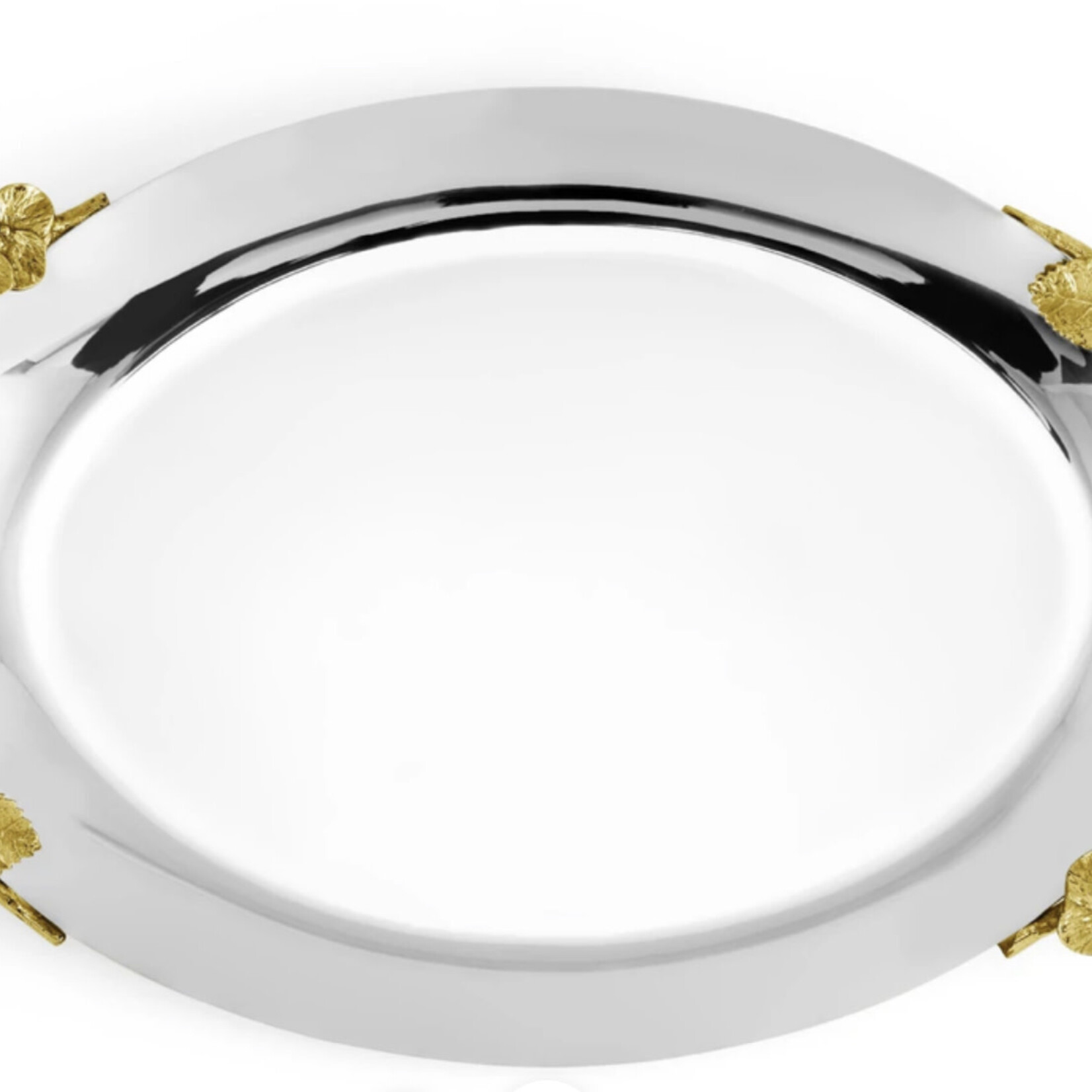 Michael Aram Hydrangea Small Oval Tray